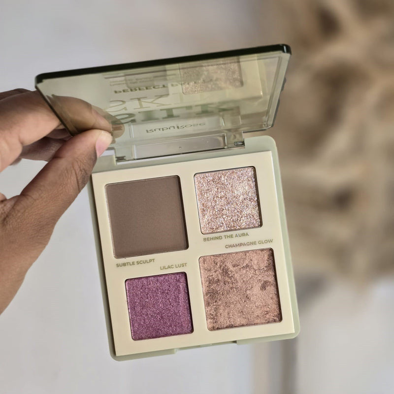 Paleta de Contorno Blush e Iluminador Silk Skin Ruby Rose (cor Luminous Face)