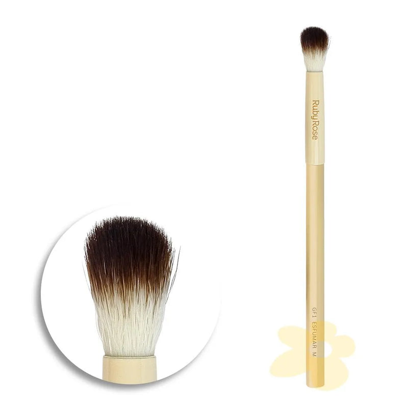 Pincel de Esfumar M GE1 Linha Glass Ruby Rose