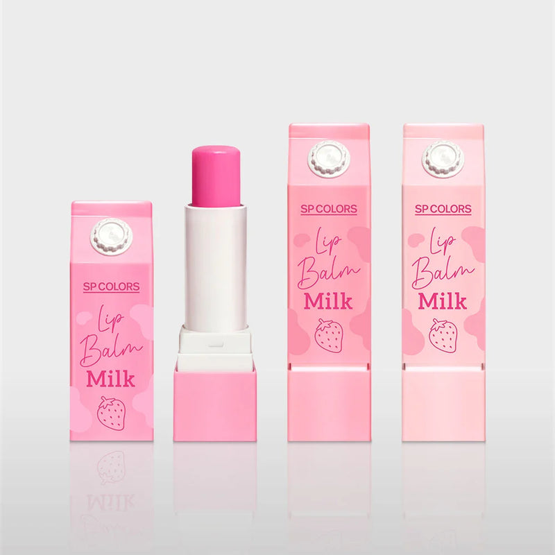 Lip Balm hidratante labial Milk Sp Colors (3 cores)