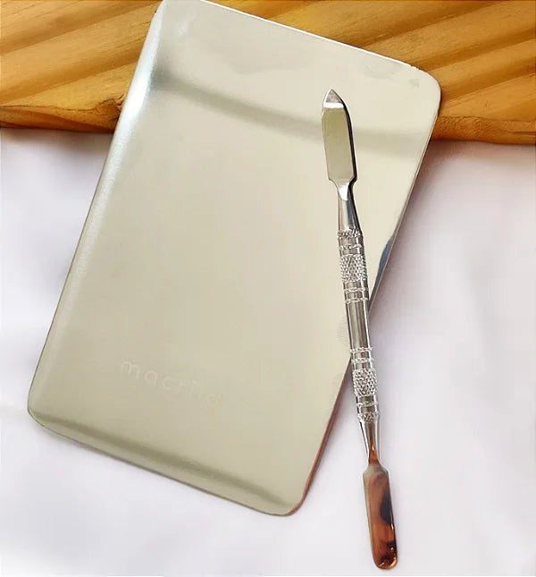 Placa Inox Macrilan Pequena