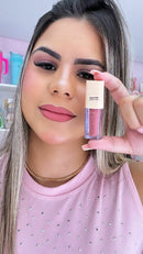 Batom Líquido Matte Velvety BG03 Linha Glass Ruby Rose