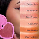 Blush Compacto Shy Cheeks Dopamine Ruby Rose (6 cores)